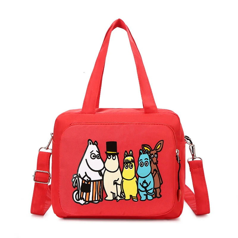 Red hippo Модные детские сумки для подгузников для мам, сумка для подгузников для мам, многофункциональные детские сумки для мам, сумки для мам - Цвет: Red hippo