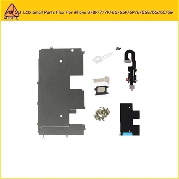 

10Pcs Full Set LCD Spare Small Parts Flex Cable for iPhone 7 8 6s 6 Plus 5S SE 5C 5G 8P 7P 6SP Speaker+Front Camera+Home Button