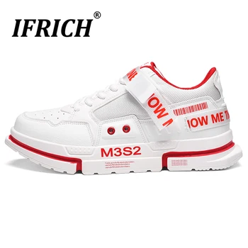 

Spring Autumn Men Pu Leather Footwear 2019 Fashion Man Casual Sneakers Rubber Sole Young Casual Shoes Brand Shoes for Men