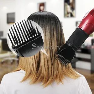 Hair Blow Dryer With Comb Attachment Professional Ceramic No Frizz Ion Red  1875W  eBay