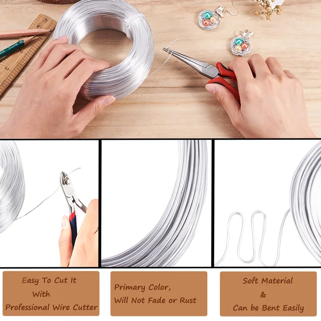 Aluminum Wire Jewelry Making  18 Gauge Wire Jewelry Making - 150m/roll 1mm 18  Wire - Aliexpress