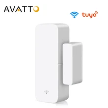 AVATTO Tuya WiFi Tür Sensor, Smart Tür Offen/Geschlossen Detektoren, smartlife APP Wifi Fenster Sensor Arbeit mit Alexa,Google Hause