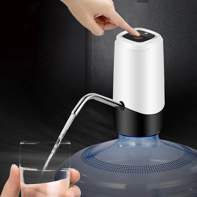 Automatic Bottle Pump Dispenser Drinking USB Charging One Click Auto Switch | Дом и сад