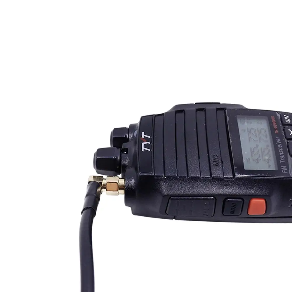 ABBREE тактическая антенна SMA-Male коаксиальный Удлинительный кабель для Yaesu VX-6R TYT MD-380 TH-UV8000D Wouxum Ham Радио рация