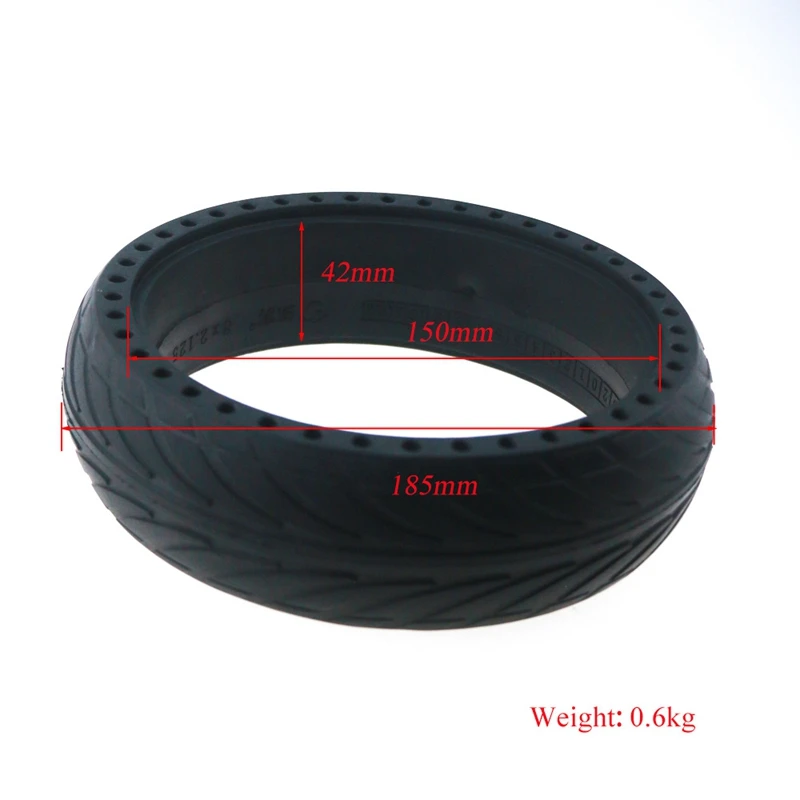 

2Pcs 8 Inch Millet Es Scooter Free Inflatable Solid Honeycomb Tire for Xiaomi Ninebot Es1 Es2 Electric Scooter
