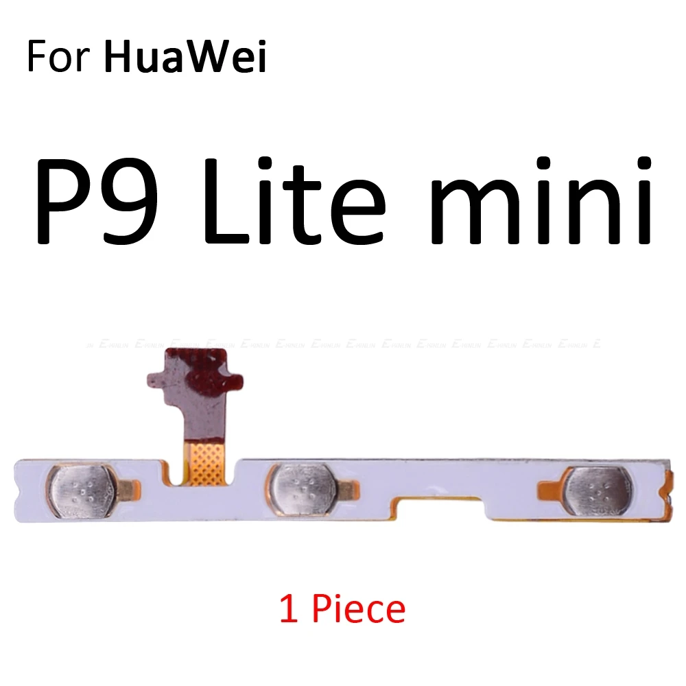 Немой переключатель питания лента-брелок для HuaWei P30 P20 Pro P10 P9 Plus Mini P8 Lite кнопка включения громкости шлейф управления - Цвет: For P9 Lite mini