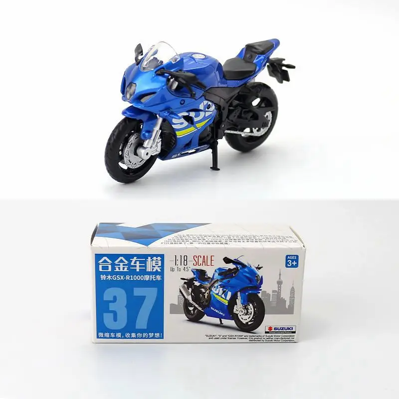 Caipo 1:18 GSX-R1000 YZF-R1 Vespa 200 Alloy&Plastic Model Toy Motorcycle 2