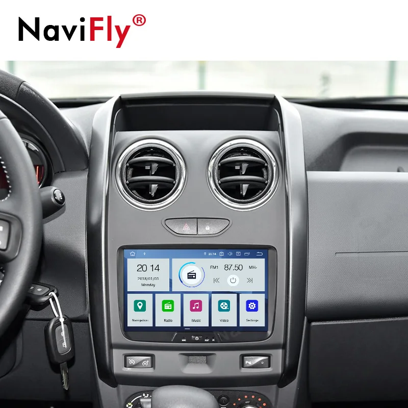 Perfect NaviFly Autogps Android 9 Car radio GPS Player for Duster/Captur/Lada/Xray 2/Logan 2/Sandero 8 inch IPS screen built in DSP 1 Perfect NaviFly Autogps Android 9 Car radio GPS Player for Duster/Captur/Lada/Xray 2/Logan 2/Sandero 8 inch IPS screen built in DSP 1