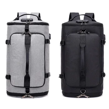 

Usb Anti-Theft Gym Backpack Men'S Fitness Sports Bag Men'S Training Sports Travel Outdoor Laptop Bag