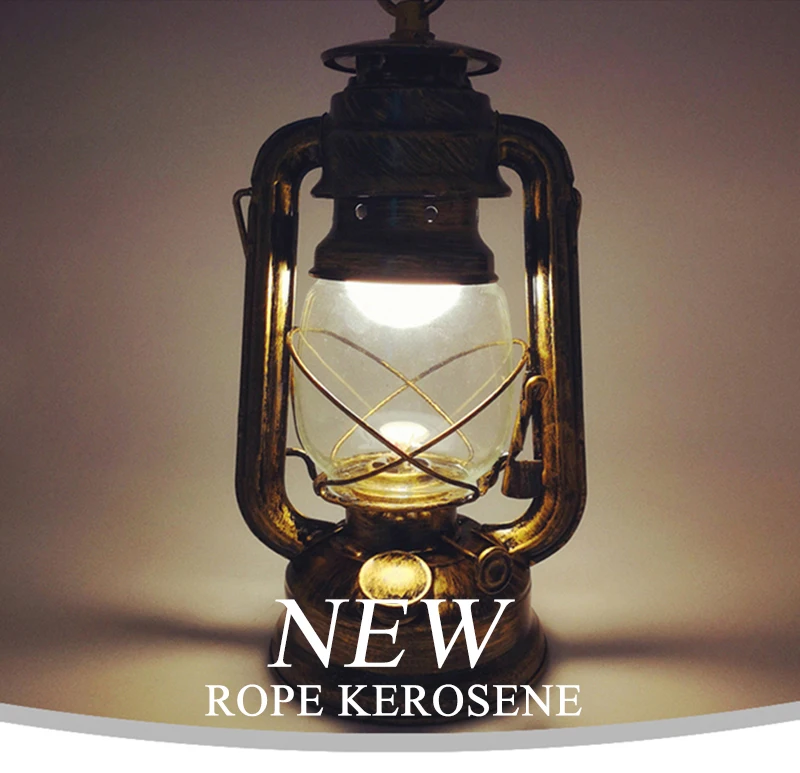 Retro pendant lights E27 hemp rope lantern hang lamp Vintage Industrial Hanglamp Loft Home decoration lamp Indoor Bar light