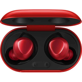 

Headphones with microphone Samsung buds +, Bluetooth, earbud, red, (sm-r175nzraser)