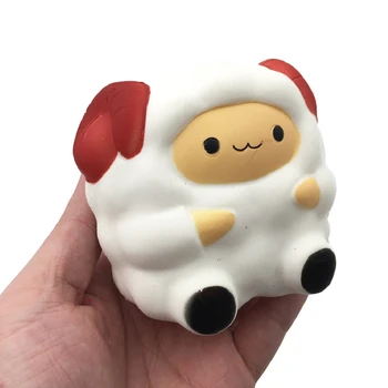 

Large Big Sheep Squishy Charm Slow Rising Phone Charm Stress Relief Toy Gift