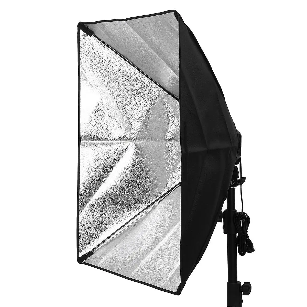 50x70 см, софтбокс для фотостудии, 4 гнезда E27, лампа, осветительный держатель, комплект для фото, видео, студийной фотографии, аксессуары