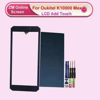 

For Oukitel K10000 Max LCD Display Add Touch Screen Digitizer Assembly Replacement With Tools