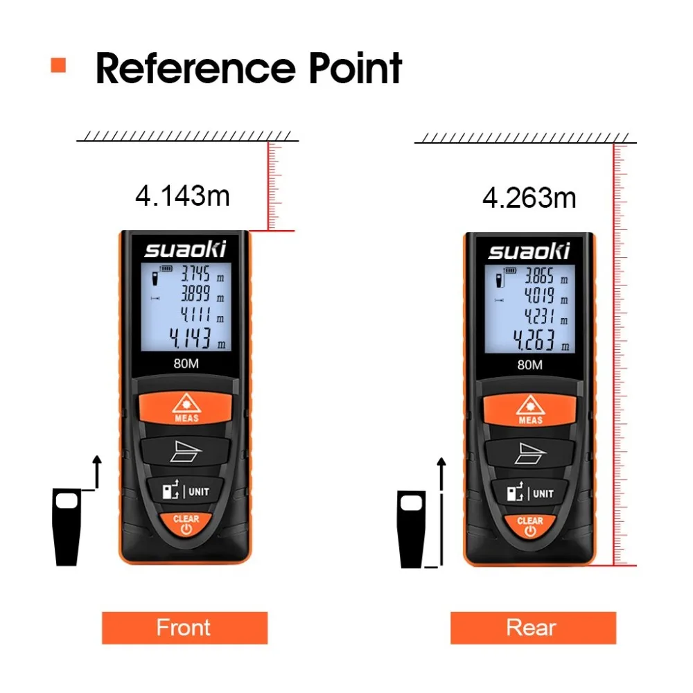 Laser Meter Distance D8 80M Laser Measure Instrument Portable Laser Tape Measure Tool Height Laser Rangefinder Laser Meter Distance D8 80M Laser Measure Instrument Portable Laser Tape Measure Tool Height Laser Rangefinder