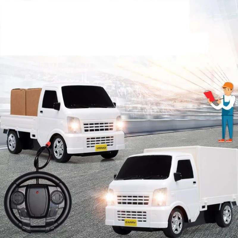Радиоуправляемый грузовик игрушка автомобиль Дрифт соревнования анти-давление падение игрушка симулятор грузовик, светлый детский
