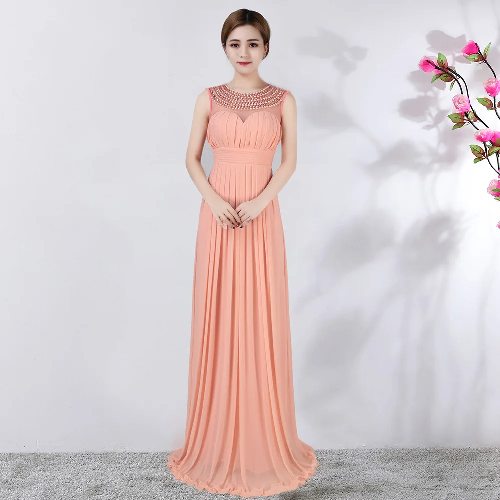 Dress elegant mesh gown long evening dress birthday shoulder slim evening party host stage performance bridesmaid dress skirt Dress elegant mesh gown long evening dress birthday shoulder slim evening party host stage performance bridesmaid dress skirt
