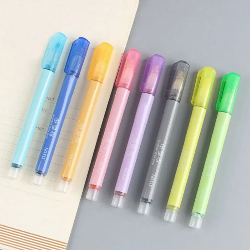

Gift Card Writing Drawing Double Lines Outline Pen Out Line Pen Fine Liner Marker Calligraphy Lettering 8 Color Scrapbooking Pen