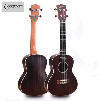 

Hot Sale 23 26 Inch Concert Tuner Acoustic Electric pick up Hawaii Mini Guitar Ukulele Rosewood Musical Instrument Gift Uk2334