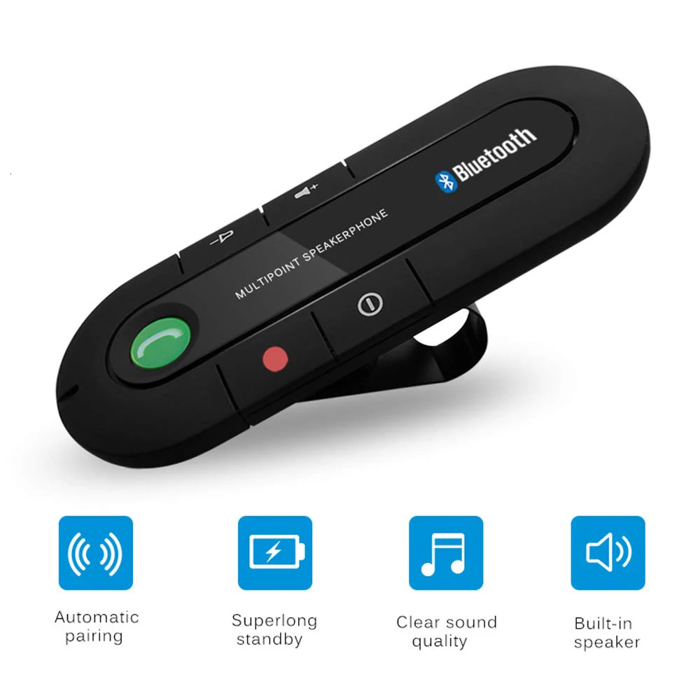 Bluetooth автомобильный комплект MP3 музыкальный плеер многоточечный динамик телефон 4,2 EDR Беспроводная гарнитура для наушников для IPhone Android телефон