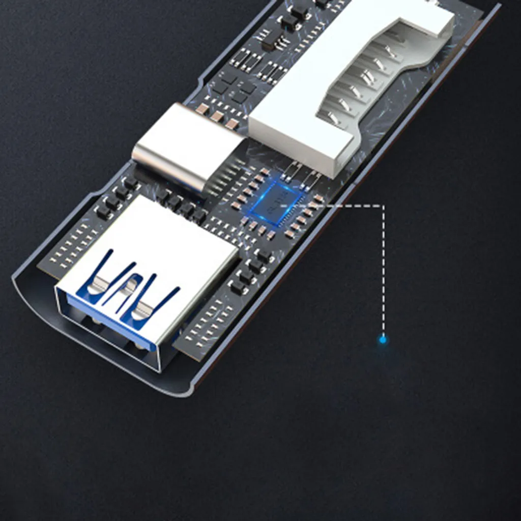 Usb-хаб type-c мультикардридер Мини Портативный Алюминиевый USB кардридер SD/TF PC Компьютерные аксессуары сплиттер usb c док-станция