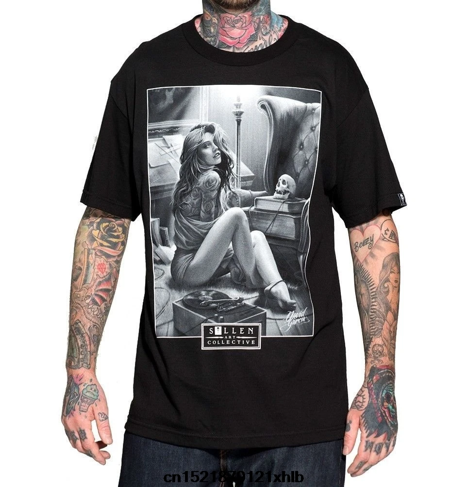 Men T shirt Sullen Muse Tee Sexy 
