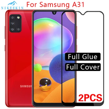 

2PCS Protective Glass for Samsung A31 Screen Tempered Protector on Galaxy A315F Safety Film Samsumg SM-A315F Glass Protector A31