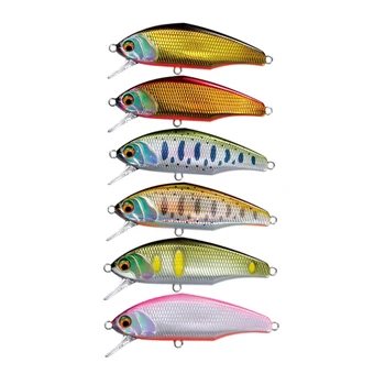 

12pcs Japanese Design Pesca Wobbling Fishing Lure 44mm 3g Sinking Minnow Isca Artificial Baits For Bass Perch Pike Trout