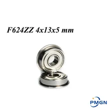 

High quality 10pcs ABEC-5 F628ZZ F628-2Z 8x24x8 mm F628 ZZ F628Z Metal Shielded flanged Bearing Ball Bearings for 3D printer