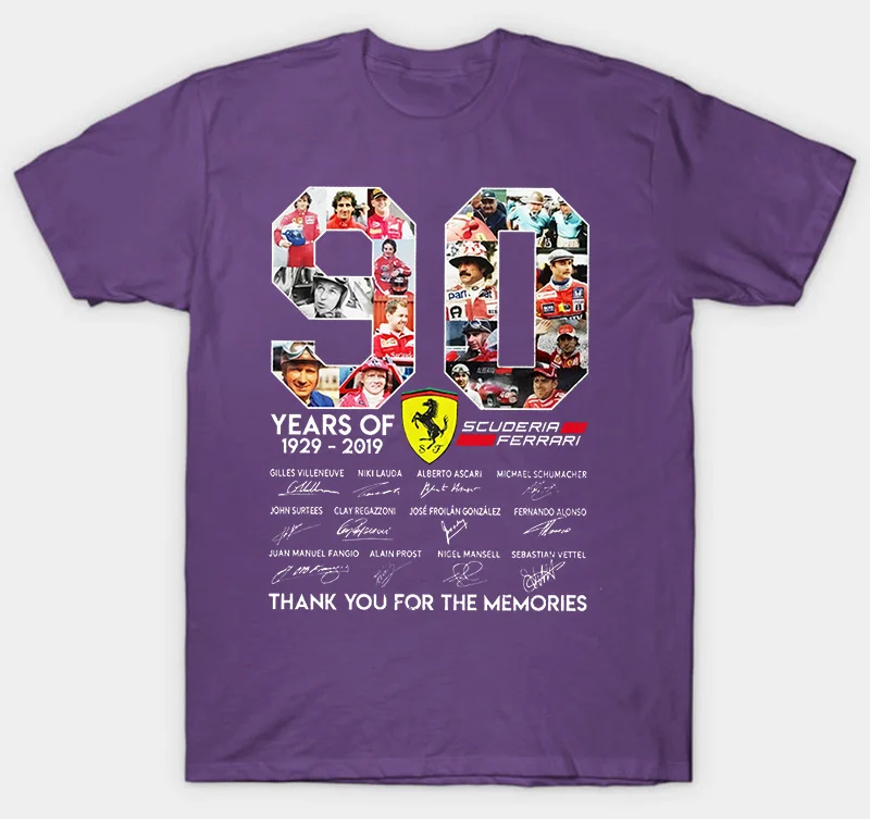 men purple 90 лет Скад классическая черная футболка, лучший подарок для мужчин/женщин Забавный принт футболка - Цвет: men purple