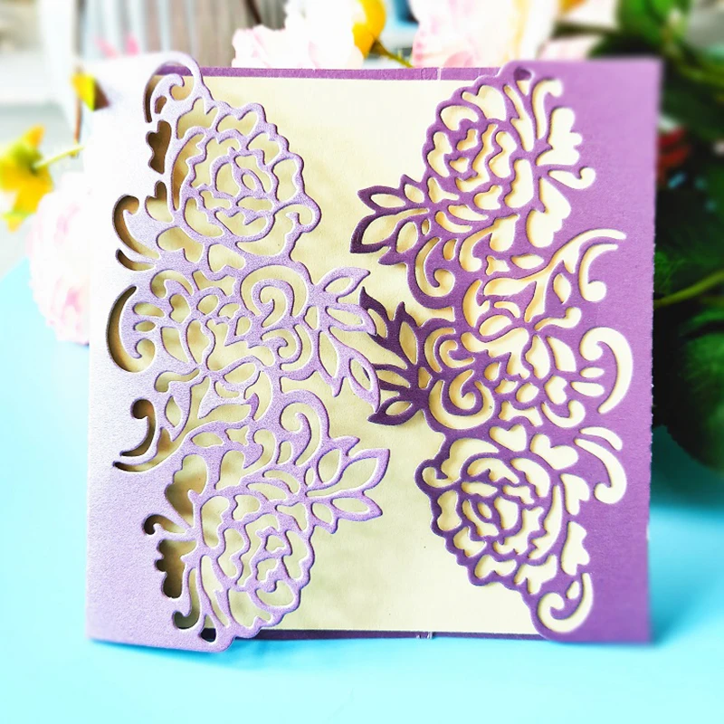  Flower Edge Die Cuts for Wedding invitation Metal Cutting Dies Scrapbooking New 2019 Handmaking Car - 4000091265456