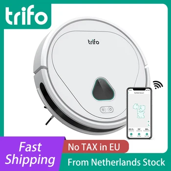 شراءTrifo MAX Smart Home جهاز آلي لتنظيف الأتربة قابلة للشحن تشغيل 110 دقيقة الاجتياح للأرضيات الصلبة السجاد 3000Pa واي فاي يعمل مع اليكسا