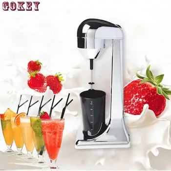 

220V Electric Milk Frother Portable Food Mixer Kitchen Coffee Blender Mixing Blender Multifunctional Food 1669683