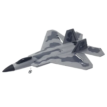 

Fx-822 Remote Control Aircraft Simulation F22 Fighter Fixed Wing Glider Drop-Resistant Foam Electric RC Toy