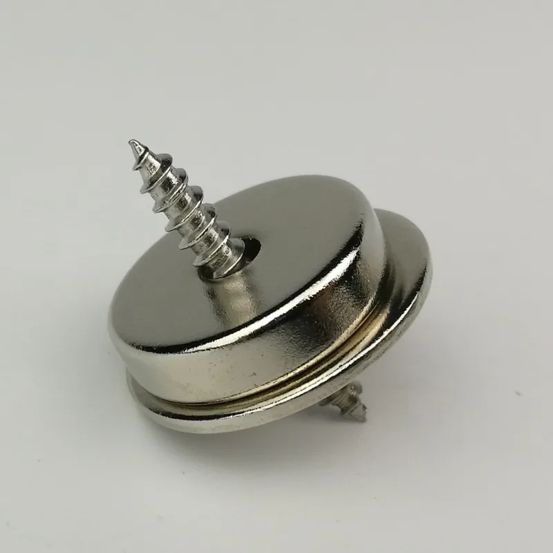 

20pcs D20X5mm neodymium magnet N38 with strike plate Magnetic holding catch kits for locking cabinet door