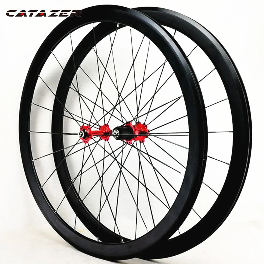 Wissen retort Oost Timor 700C Racefiets 40Mm Platte Spaken Strip Ultralight Sealed Bearing 11 Speed  C V Brake Wiel Set 700C Wielen fiets Wiel|Fiets wiel| - AliExpress