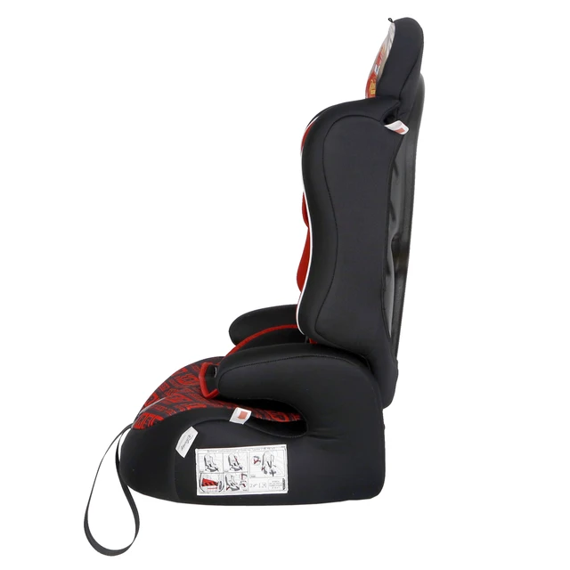 Детское автокресло  SIGER серия Драйв Тачки гонка, красный