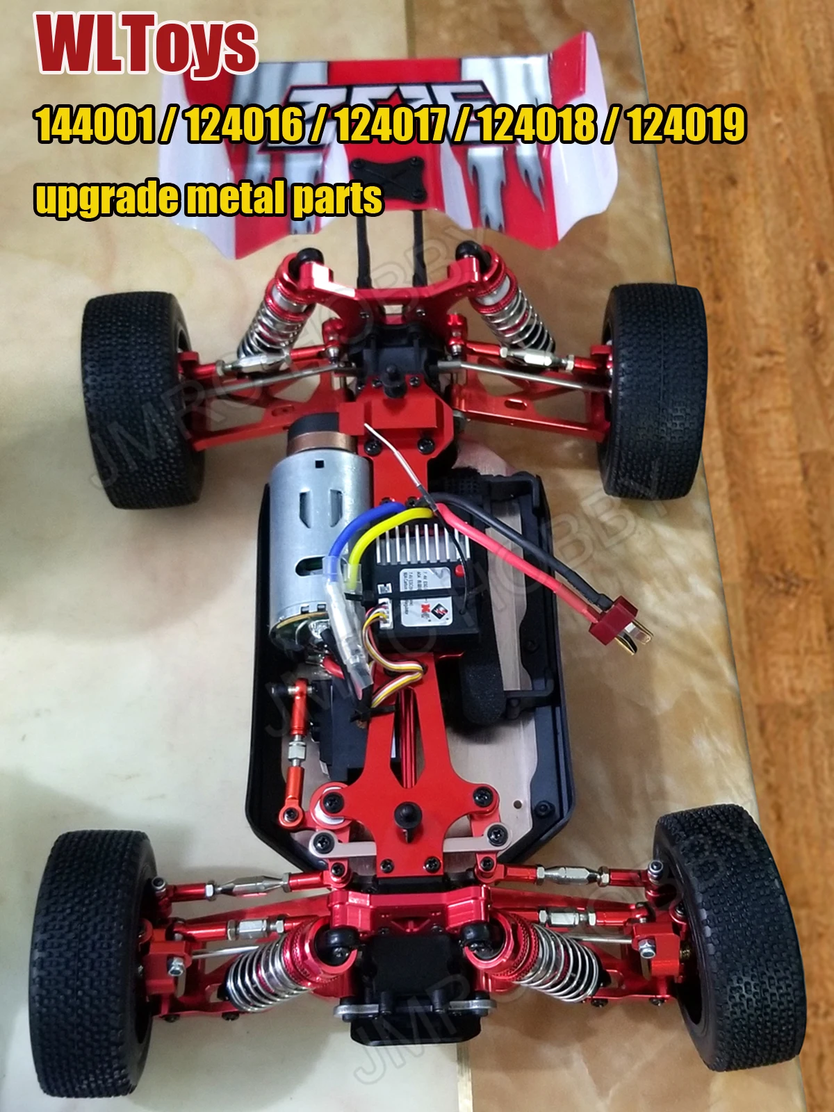 WLToys 124016 / 124017 Brushless Version Aluminum Alloy Accessories ...