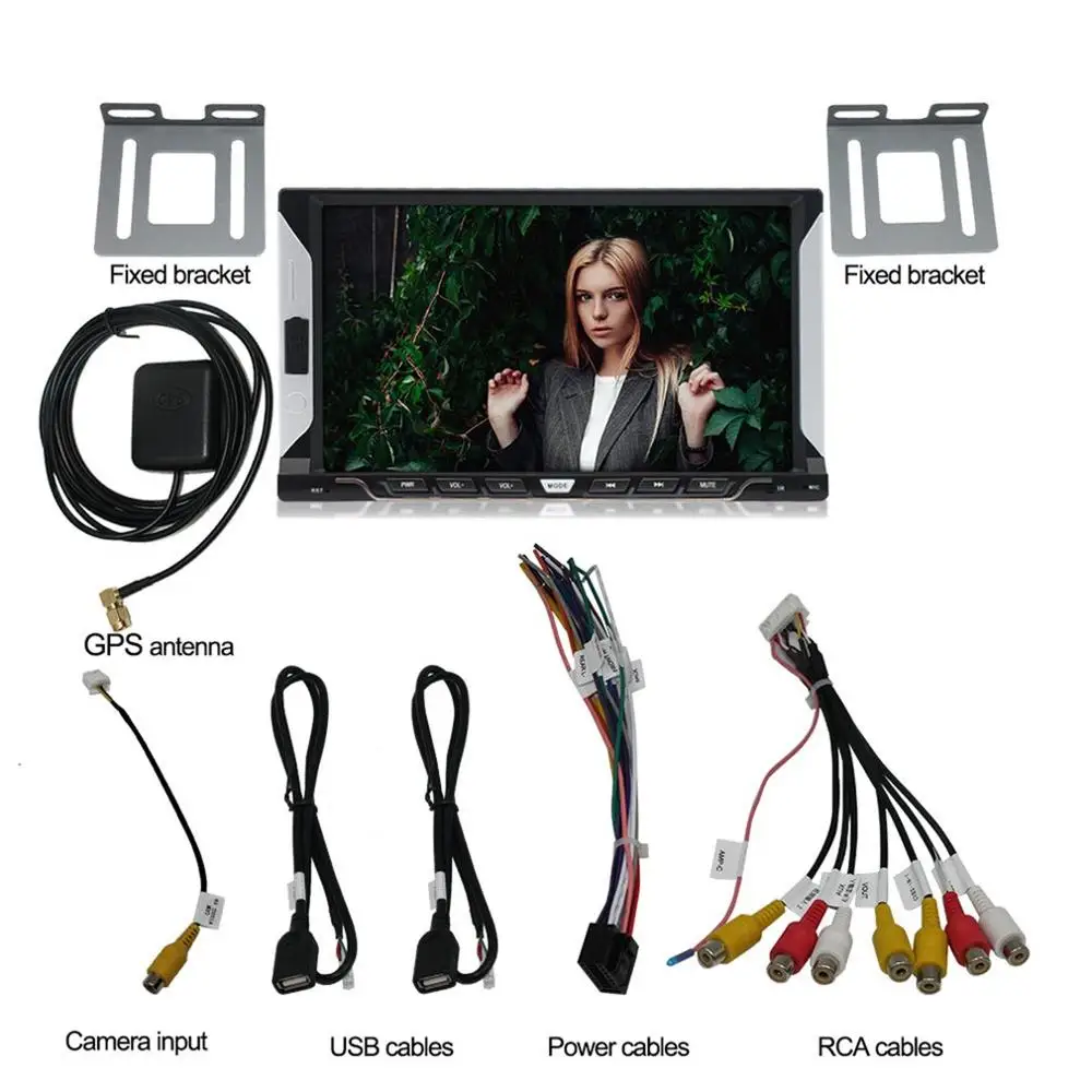 

Smart Car 7 Inch Android Universal Machine Navigator All-in-one Machine Car MP5 Player Quad Core 1 + 16G