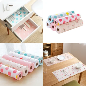 

Multifunction Placemat Shelf Liner Cabinet Mat Drawer Mat Moisture-Proof Non-Slip Tableware Napkins Pad Kitchen Home Tool