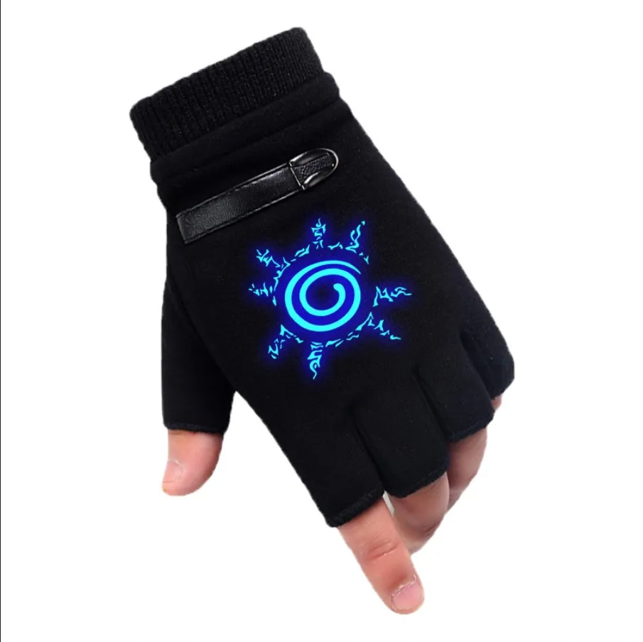 Anime Fate Stay Night Half Finger Glove Cotton Mitten Lovers Cosplay Gift New