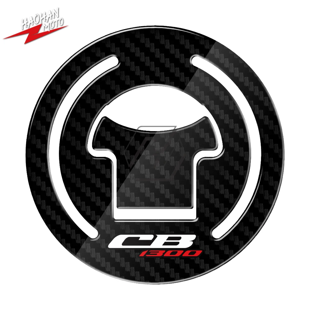 

For HONDA CB1300 X4 1998-2003 3D Carbon-look Motorcycle Fuel Gas Cap Protector Decals