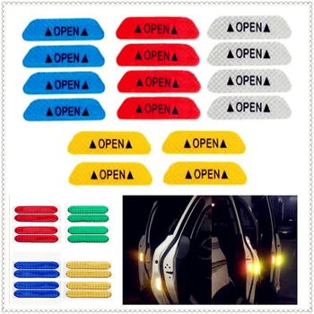 

Car Door Open Reflective Tape Warning Mark Night Safety Sticker for Honda City OSM FC Small PUYO Element Step REMIX CRV