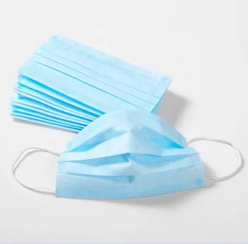 

Ship by DHL or FEDEX 30 pcs Anti-pollution 3-ply melt-blown Non-woven fabric disposable respirator disposable face mask