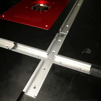 

1Set T-Track Intersection Parts Chute General Purpose Handle Aluminum Woodworking DIY For Electric Circular Saw Flip Table