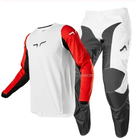 

Free shipping 2020 NAUGHTY FOX MX/ATV Racing Race 180 Prix MX Offroad Jersey Pant Motocross ATV Adult Gear Combo White Black Red