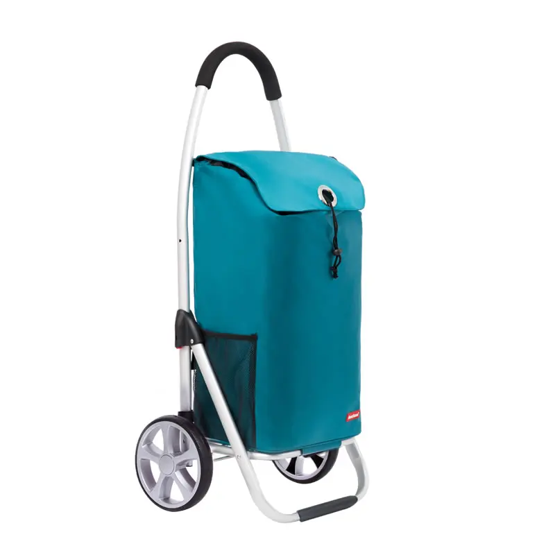  Aluminum alloy shopping cart vegetable cart building-climbing trolley portable trolley folding pull