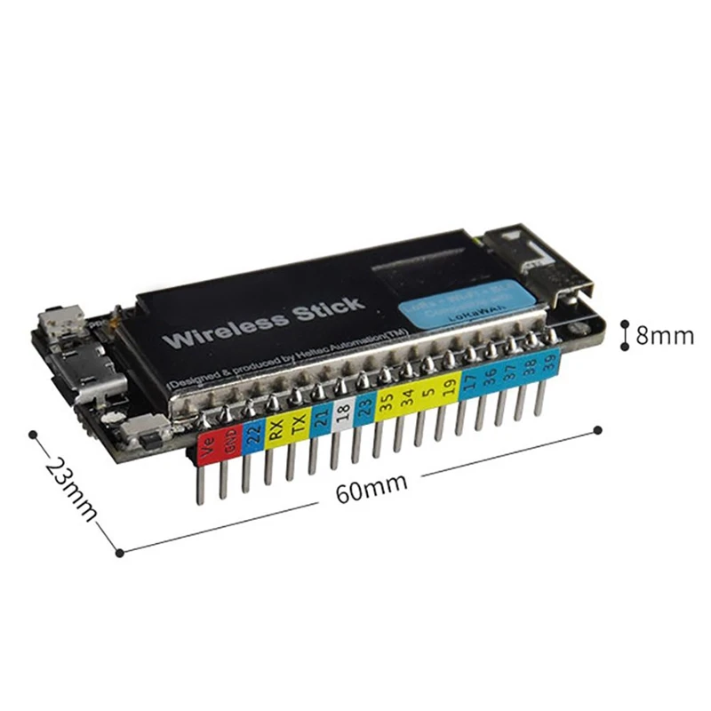 OPQ-ESP32 LoRa макетная плата Беспроводная палка SX1276 протокол LoRaWAN wifi BLE OLED дисплей для