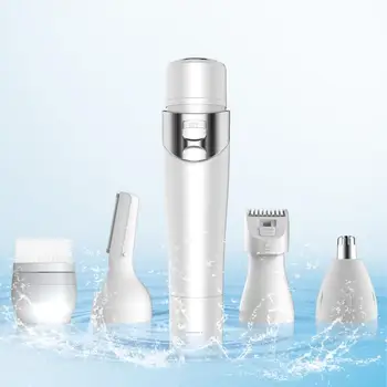 

5 in 1 Women Epilator Female Eyebrow Trimmer Lady Shaver For Hair Removal Shaving Machine Face Depilador Bikini Depilatory
