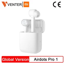 Xiaomi Airdots Pro СПЦ Bluetooth наушники ANC переключатель коснитесь Управление IPX4 Водонепроницаемый Беспроводной наушники